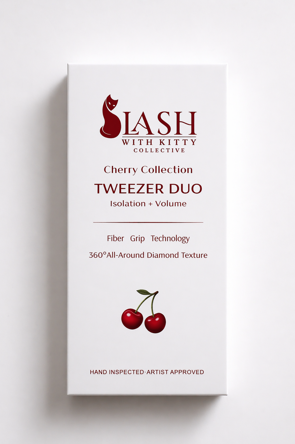 The Cherry Collection Tweezer Duo
